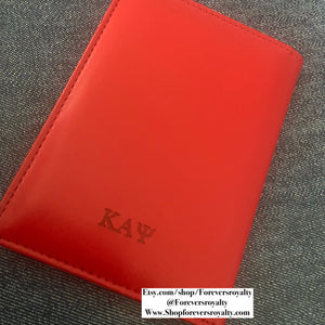 Kappa Alpha Psi passport cover